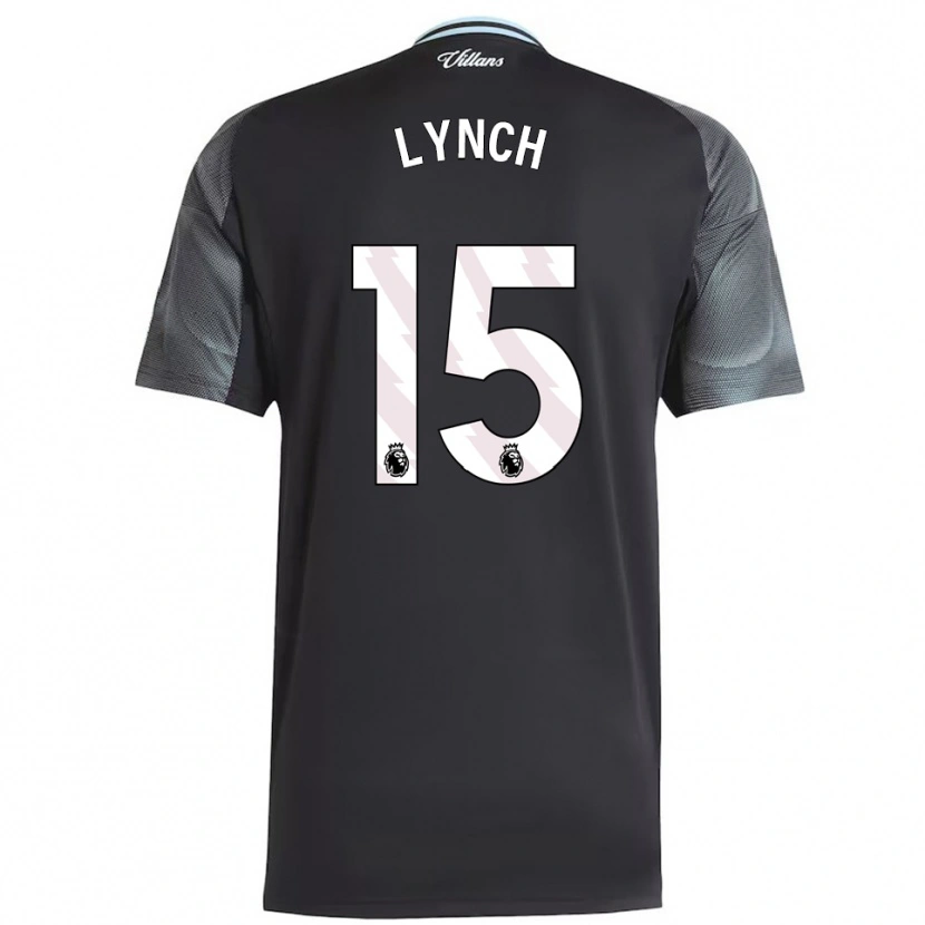 Danxen Mujer Camiseta Luka Lynch #15 Negro Celeste 2ª Equipación 2025/26 La Camisa México