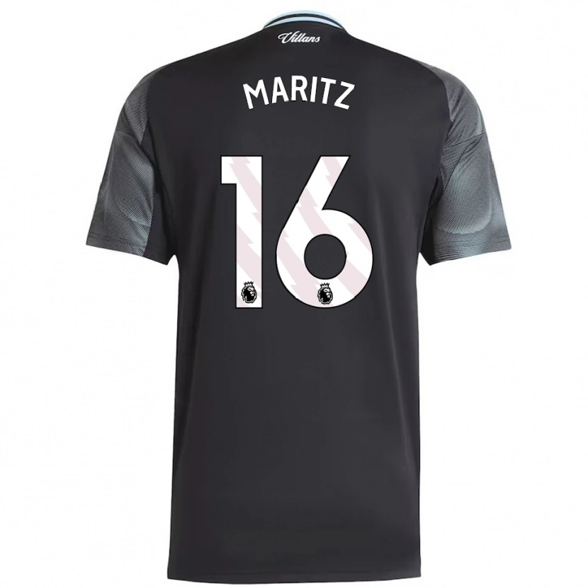 Danxen Mujer Camiseta Noelle Maritz #16 Negro Celeste 2ª Equipación 2025/26 La Camisa México