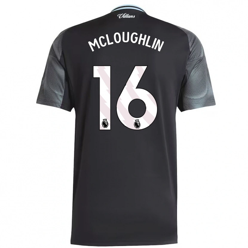 Danxen Mujer Camiseta Olivia Mcloughlin #16 Negro Celeste 2ª Equipación 2025/26 La Camisa México