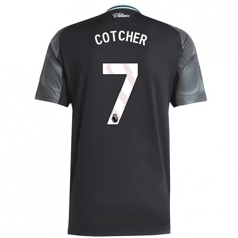 Danxen Mujer Camiseta Mason Cotcher #7 Negro Celeste 2ª Equipación 2025/26 La Camisa México