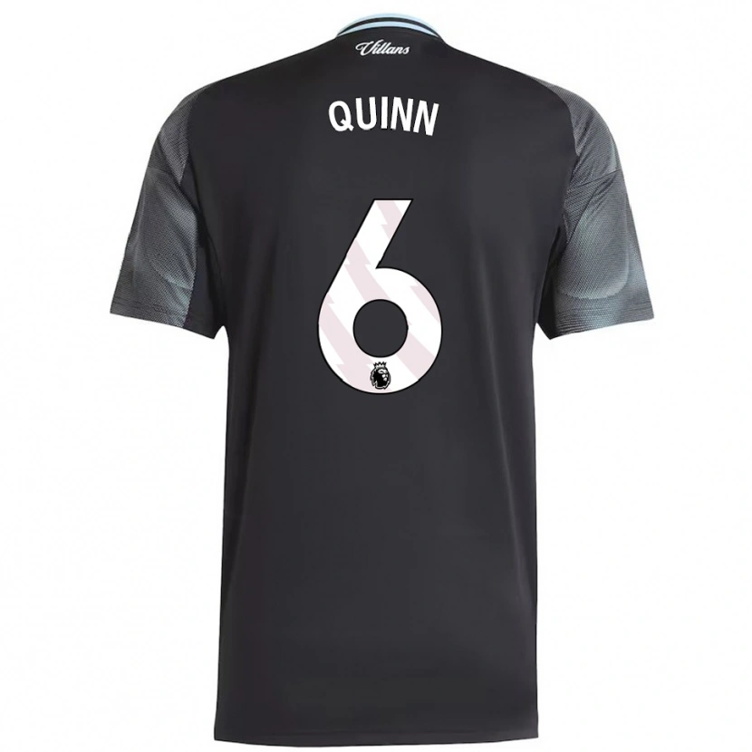 Danxen Mujer Camiseta Keilan Quinn #6 Negro Celeste 2ª Equipación 2025/26 La Camisa México