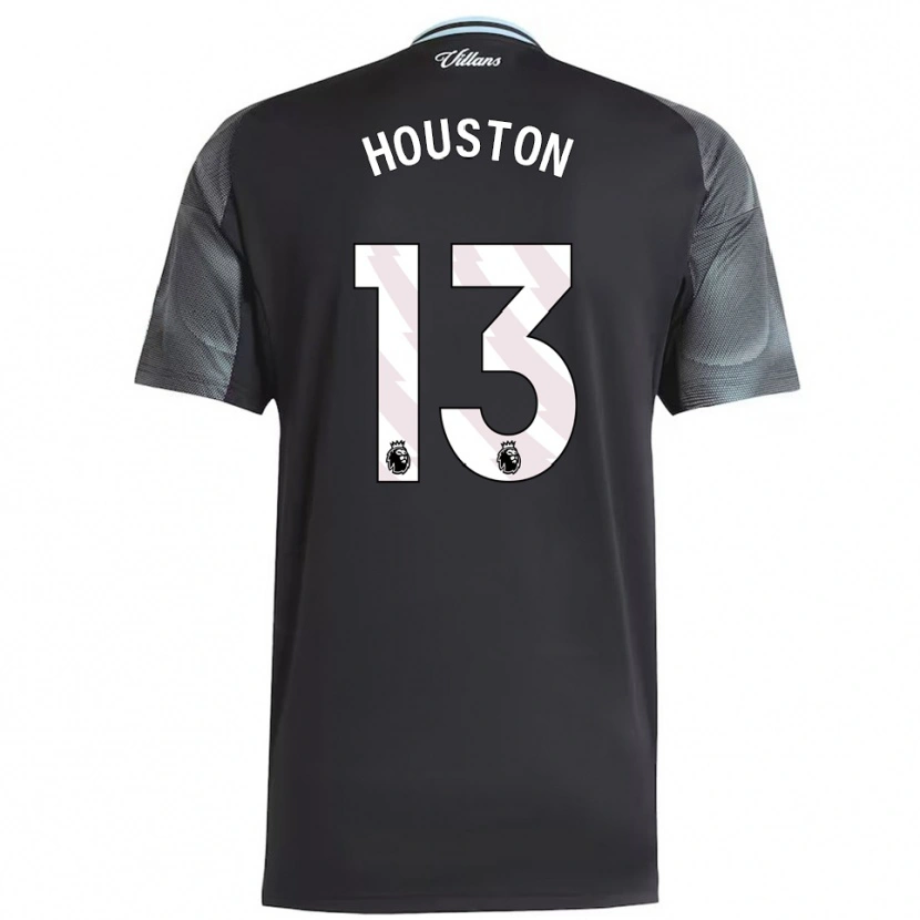 Danxen Mujer Camiseta Theo Houston #13 Negro Celeste 2ª Equipación 2025/26 La Camisa México