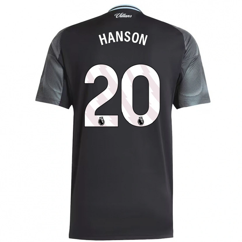 Danxen Mujer Camiseta Kirsty Hanson #20 Negro Celeste 2ª Equipación 2025/26 La Camisa México