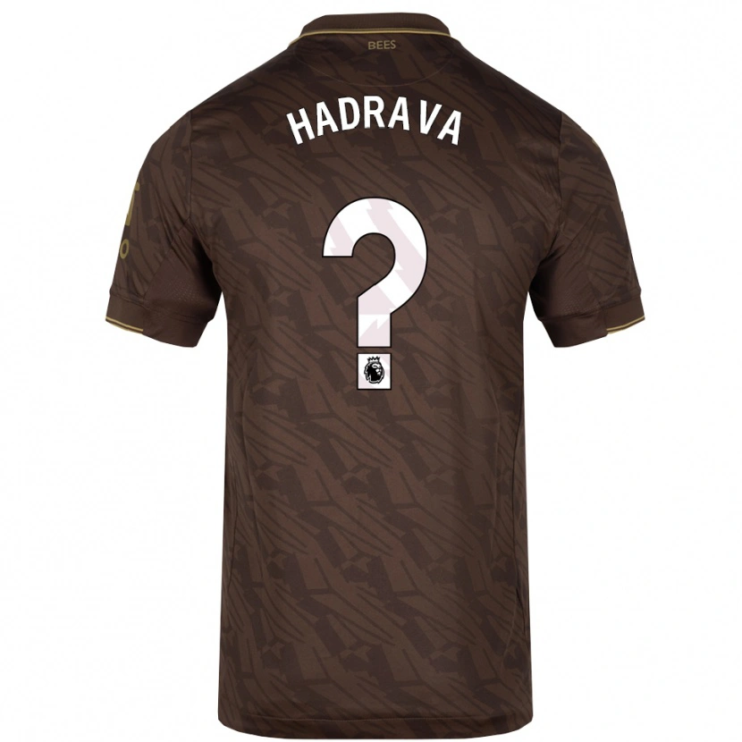 Danxen Mujer Camiseta Lily Hadrava #0 Marrón Oro 2ª Equipación 2025/26 La Camisa México