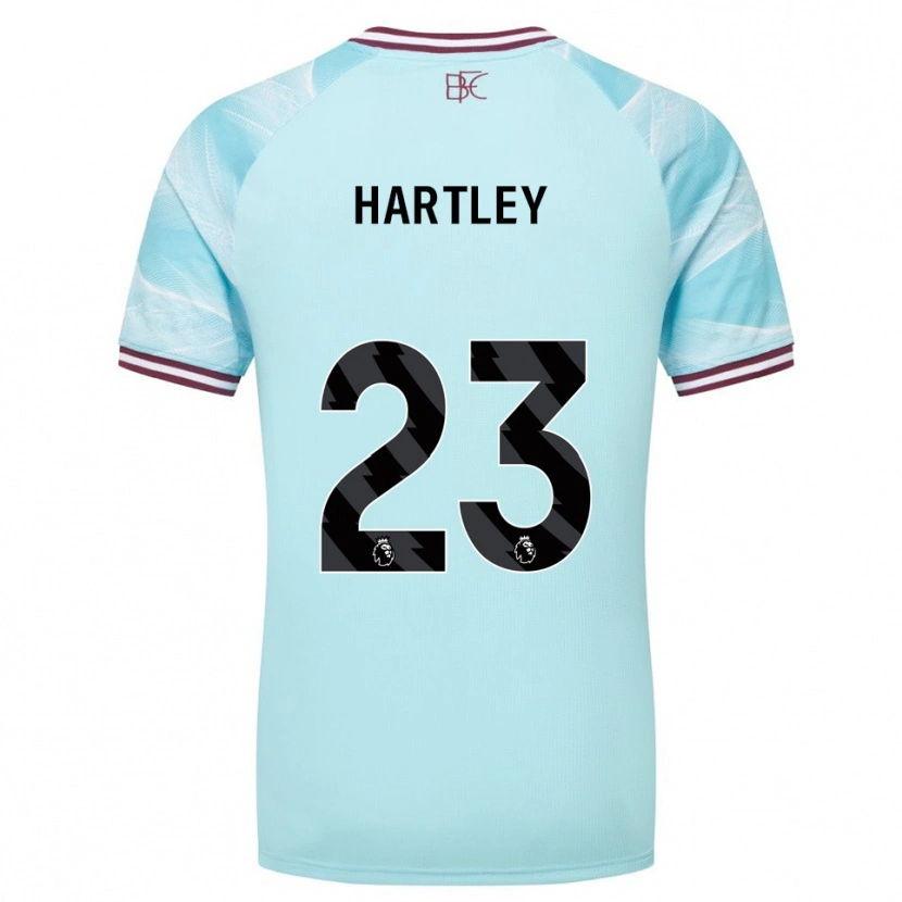 Danxen Mujer Camiseta Naomi Hartley #23 Celeste Borgoña 2ª Equipación 2025/26 La Camisa México