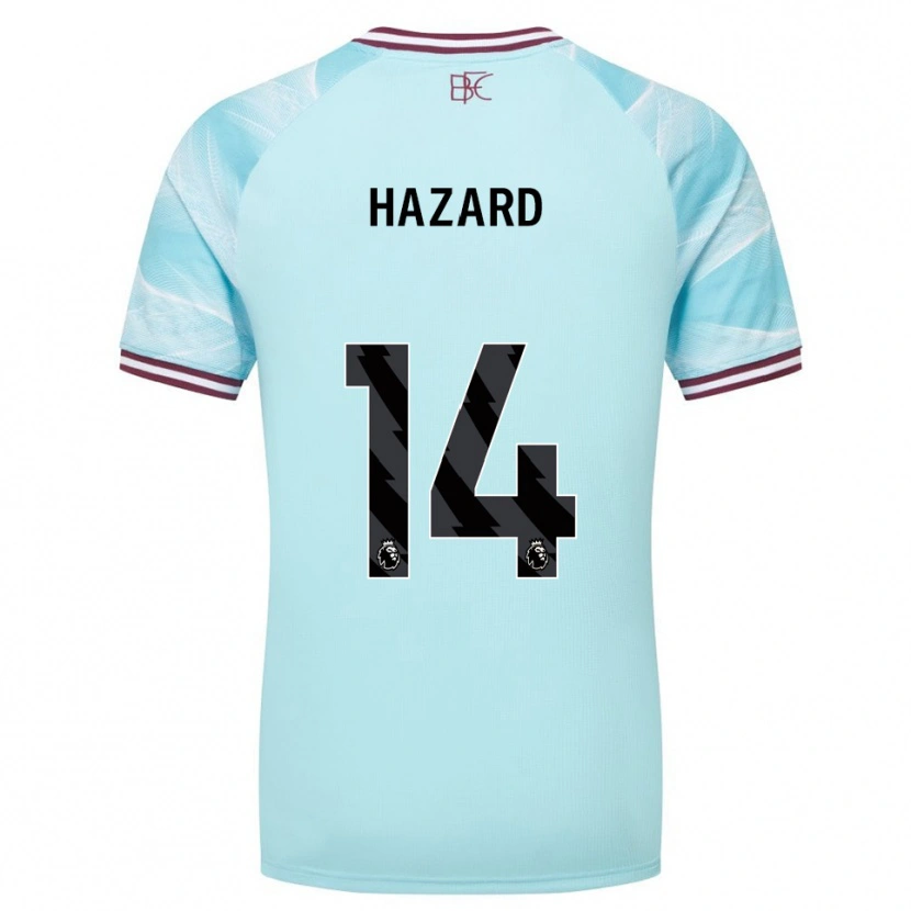 Danxen Mujer Camiseta Amelia Hazard #14 Celeste Borgoña 2ª Equipación 2025/26 La Camisa México