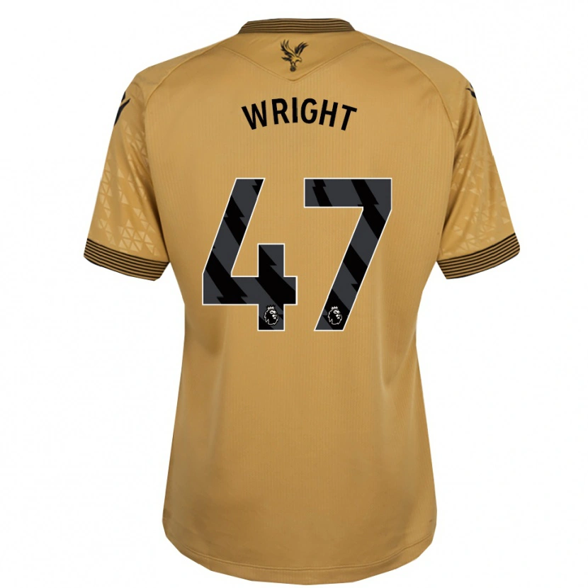 Danxen Mujer Camiseta Annis-Clara Wright #47 Oro Negro 2ª Equipación 2025/26 La Camisa México