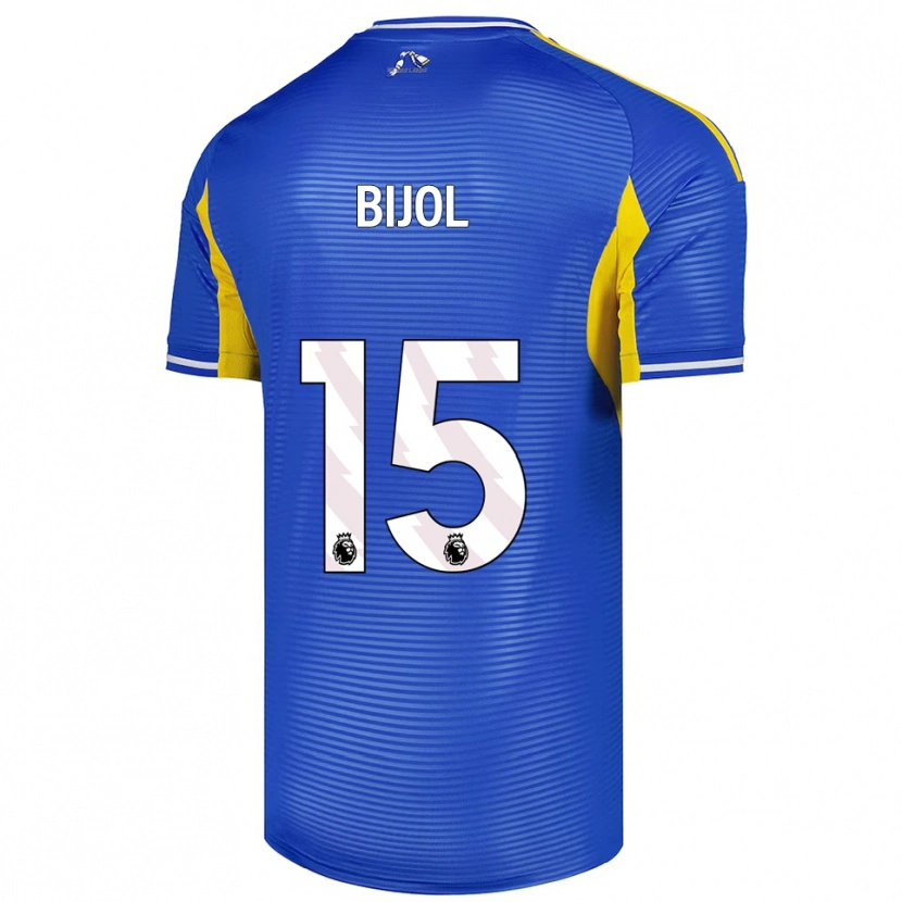 Danxen Mujer Camiseta Jaka Bijol #15 Azul Amarillo 2ª Equipación 2025/26 La Camisa México