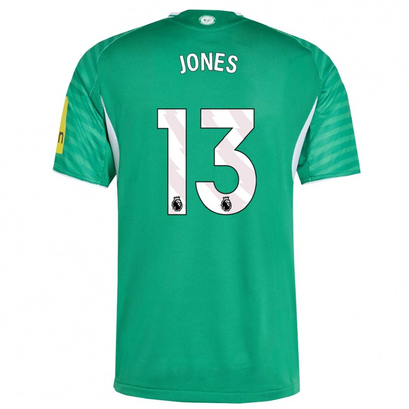 Danxen Mujer Camiseta Tyler Jones #13 Verde Blanco 2ª Equipación 2025/26 La Camisa México