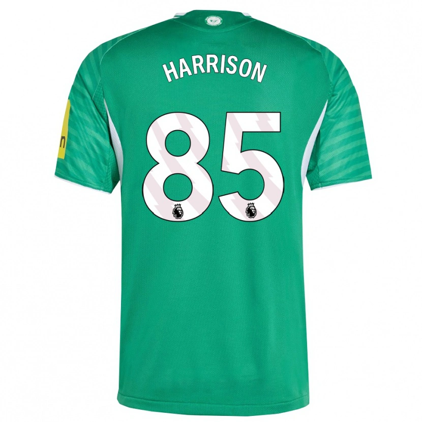 Danxen Mujer Camiseta Adam Harrison #85 Verde Blanco 2ª Equipación 2025/26 La Camisa México