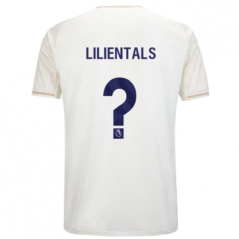 Danxen Mujer Camiseta Matiss Lilientals #0 Blanco Roto Negro 2ª Equipación 2025/26 La Camisa México