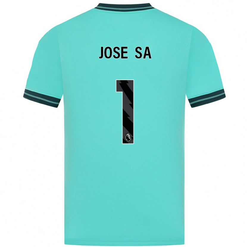Danxen Mujer Camiseta José Sá #1 Celeste Verde 2ª Equipación 2025/26 La Camisa México