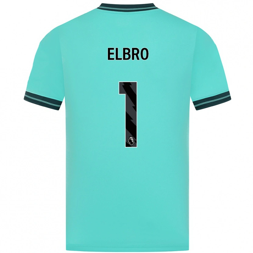 Danxen Mujer Camiseta Maddie Elbro #1 Celeste Verde 2ª Equipación 2025/26 La Camisa México