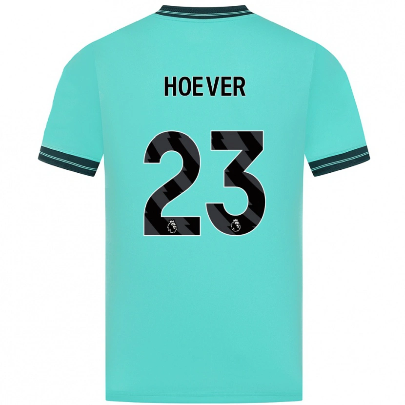 Danxen Mujer Camiseta Ki-Jana Hoever #23 Celeste Verde 2ª Equipación 2025/26 La Camisa México