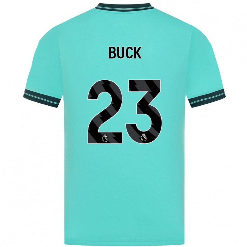 Danxen Mujer Camiseta Alex Buck #23 Celeste Verde 2ª Equipación 2025/26 La Camisa México