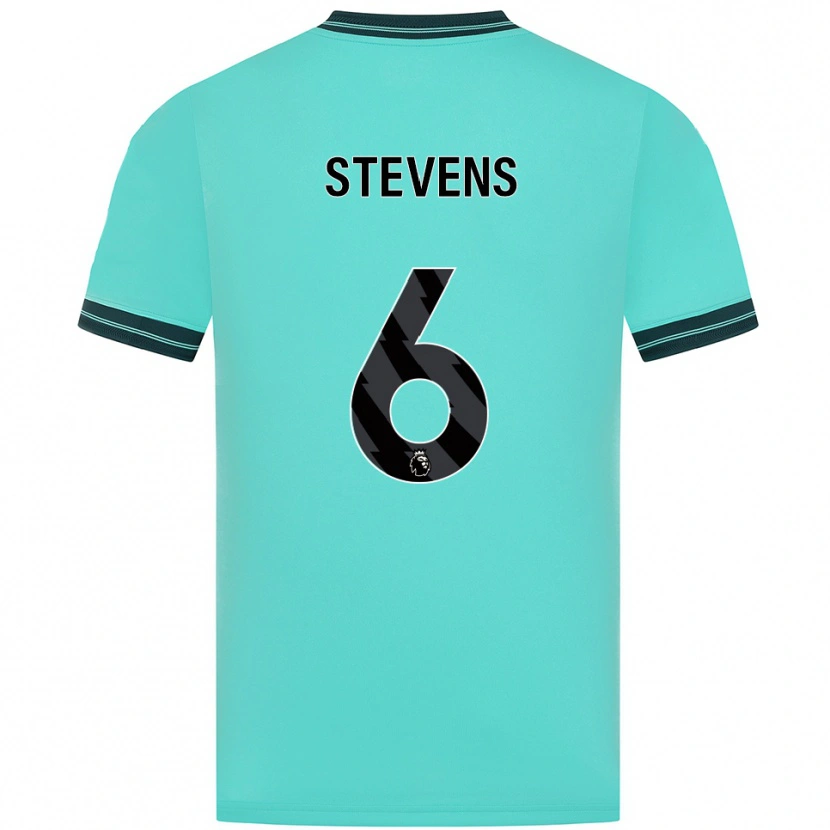 Danxen Mujer Camiseta Mason Stevens #6 Celeste Verde 2ª Equipación 2025/26 La Camisa México