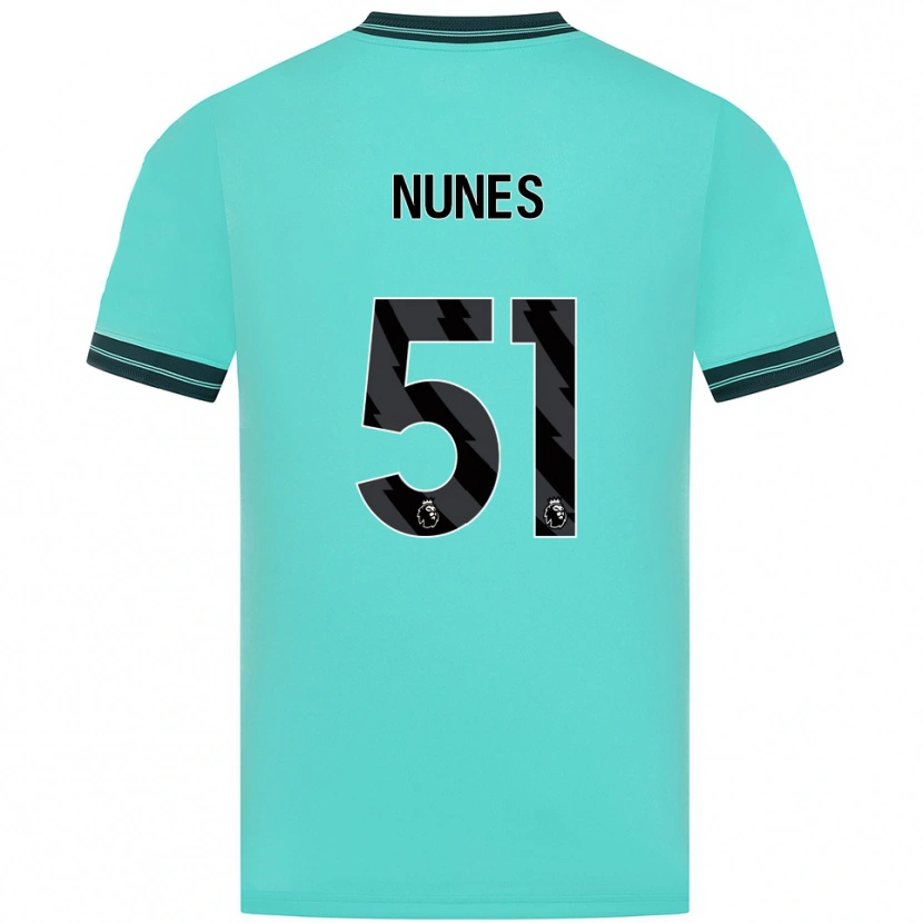 Danxen Mujer Camiseta Grazi Nunes #51 Celeste Verde 2ª Equipación 2025/26 La Camisa México