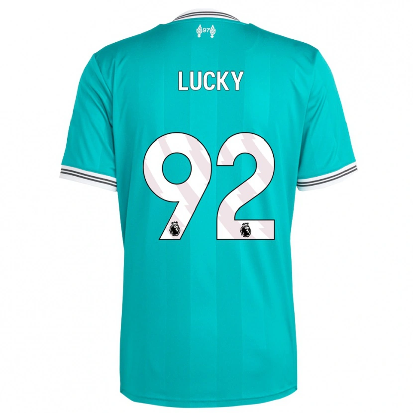 Danxen Mujer Camiseta Wellity Lucky #92 Verde Blanco Equipación Tercera 2025/26 La Camisa México