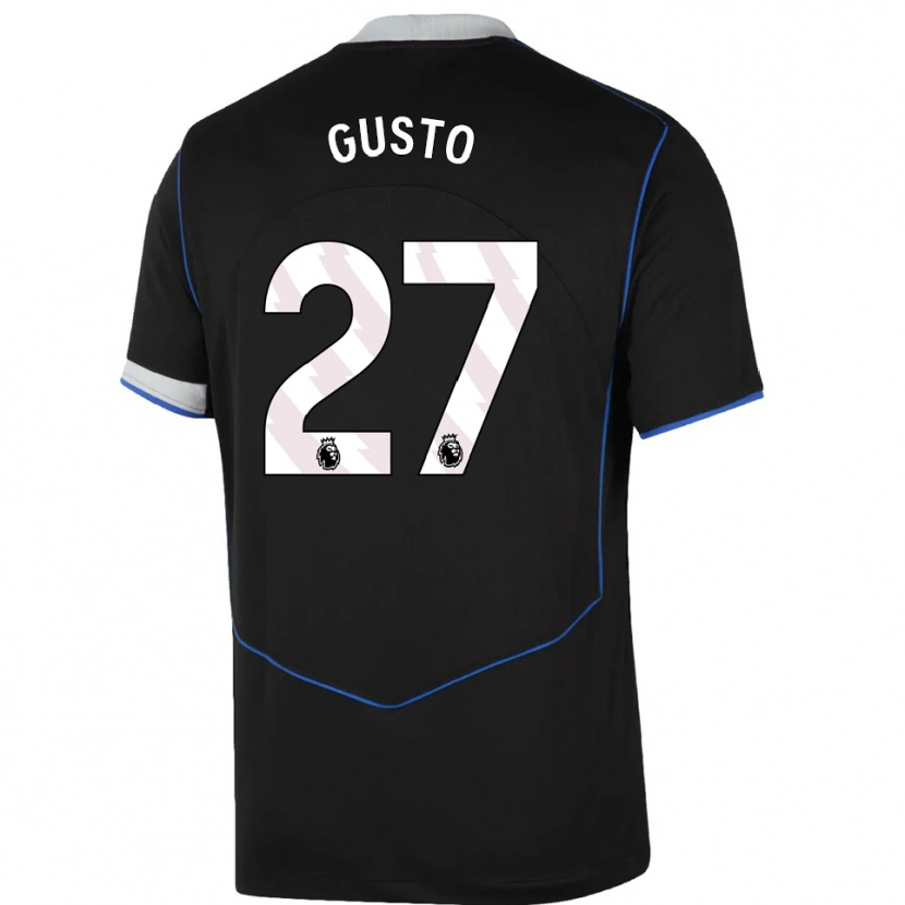 Danxen Mujer Camiseta Malo Gusto #27 Negro Azul Plata Equipación Tercera 2025/26 La Camisa México