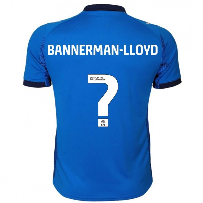 Danxen Niño Camiseta Macey Bannerman-Lloyd #0 Azul Blanco 1ª Equipación 2025/26 La Camisa México