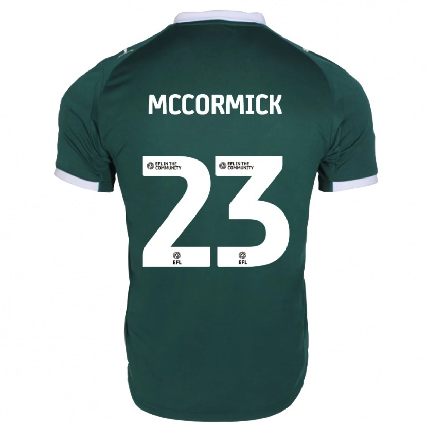 Danxen Niño Camiseta Leo Mccormick #23 Verde Blanco 1ª Equipación 2025/26 La Camisa México