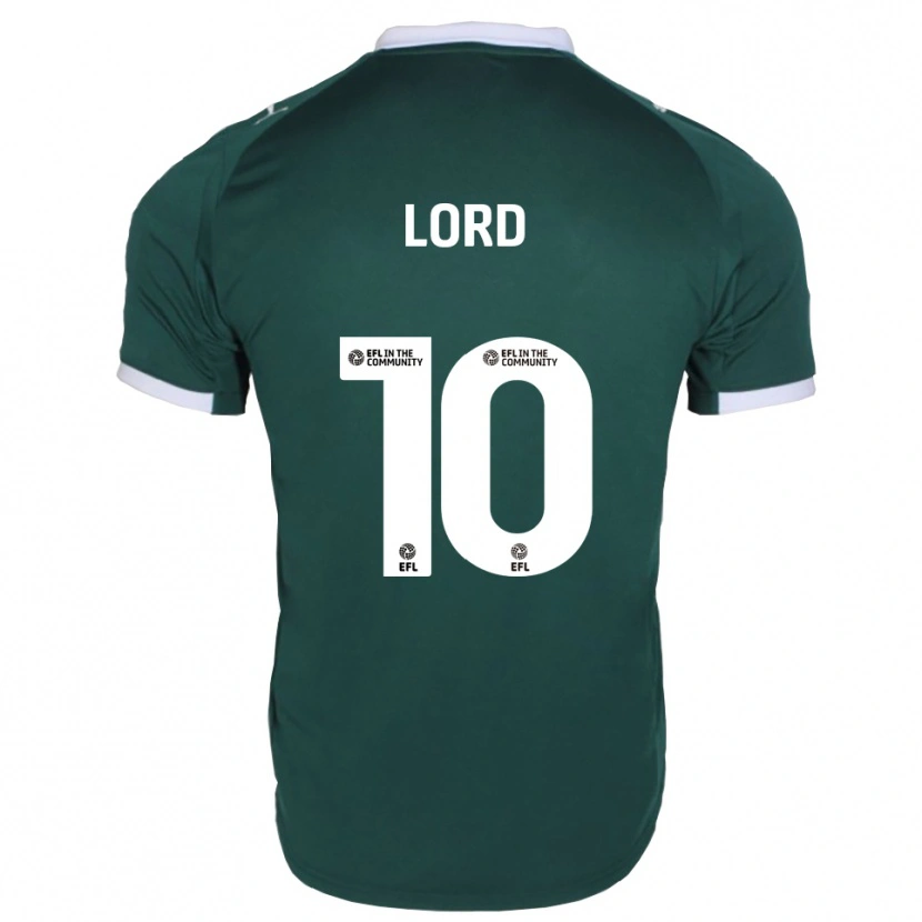 Danxen Niño Camiseta Sam Lord #10 Verde Blanco 1ª Equipación 2025/26 La Camisa México