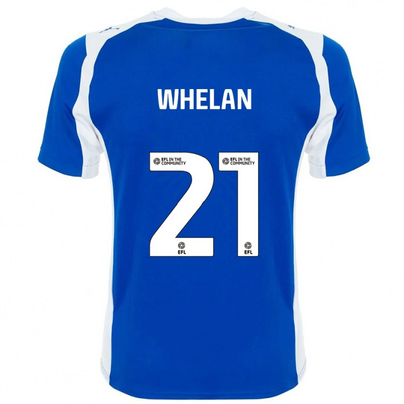Danxen Niño Camiseta Sophie Whelan #21 Azul Blanco 1ª Equipación 2025/26 La Camisa México