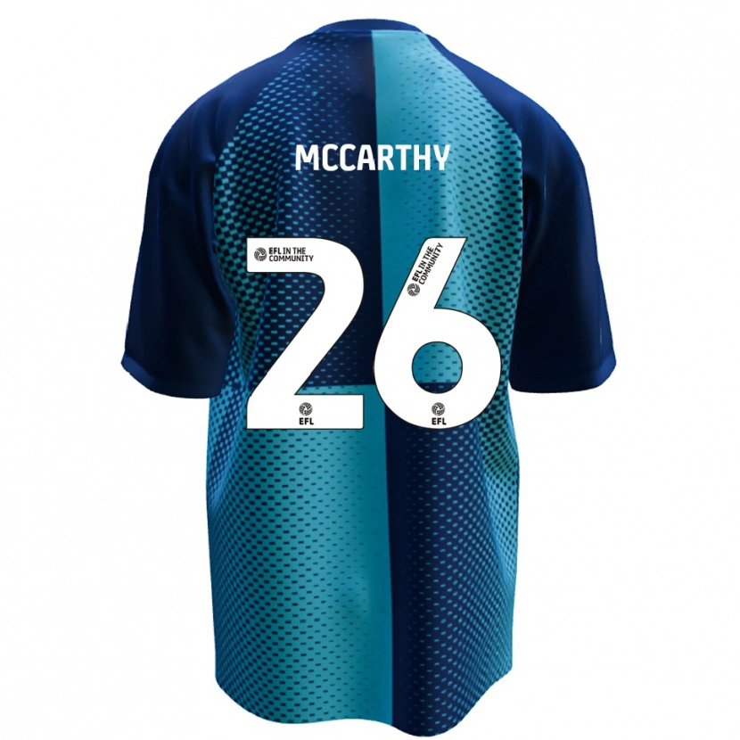 Danxen Niño Camiseta Jason Mccarthy #26 Azul Celeste 1ª Equipación 2025/26 La Camisa México