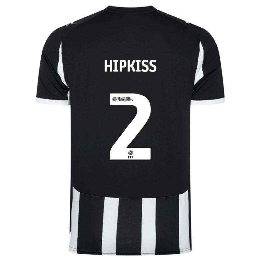 Danxen Niño Camiseta Stanley Hipkiss #2 Blanco Negro 1ª Equipación 2025/26 La Camisa México