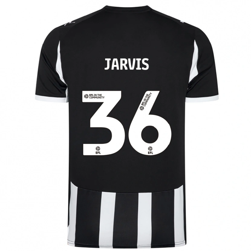 Danxen Niño Camiseta Will Jarvis #36 Blanco Negro 1ª Equipación 2025/26 La Camisa México