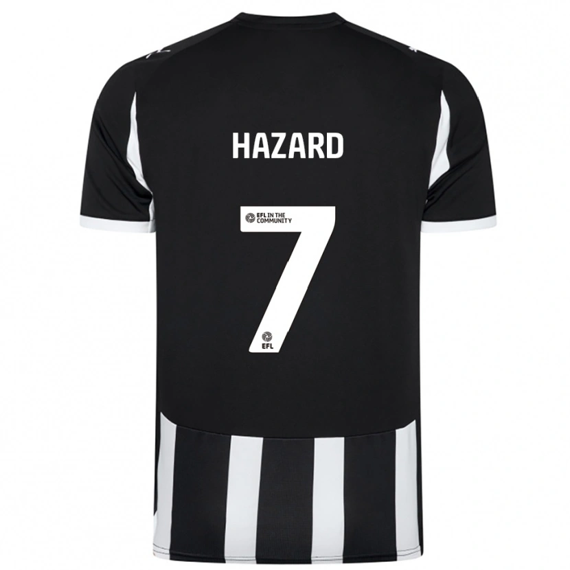 Danxen Niño Camiseta Harrison Hazard #7 Blanco Negro 1ª Equipación 2025/26 La Camisa México