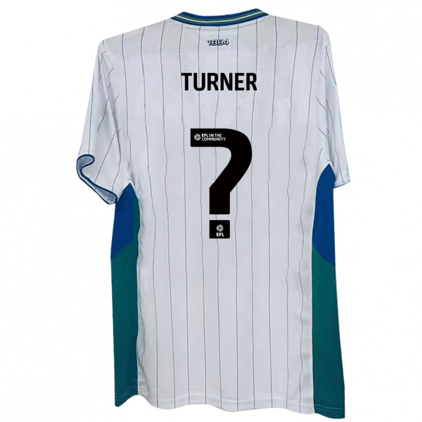 Danxen Niño Camiseta Aaliyah Turner #0 Blanco Verde Azul 1ª Equipación 2025/26 La Camisa México