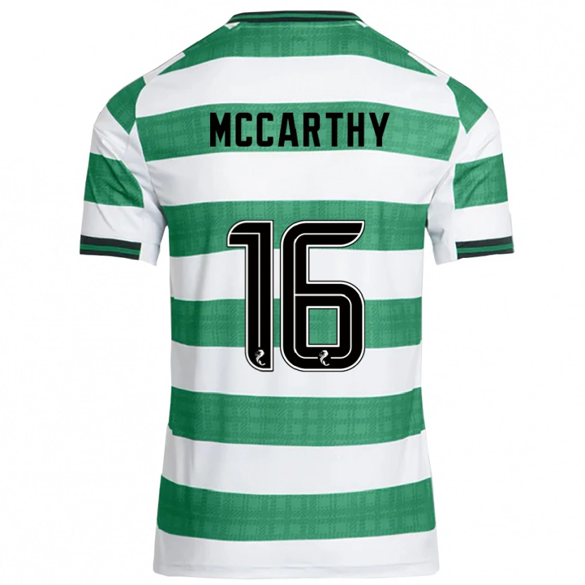 Danxen Niño Camiseta James Mccarthy #16 Verde Blanco 1ª Equipación 2025/26 La Camisa México