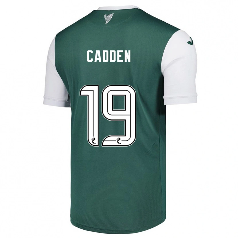 Danxen Niño Camiseta Nicky Cadden #19 Verde Blanco 1ª Equipación 2025/26 La Camisa México