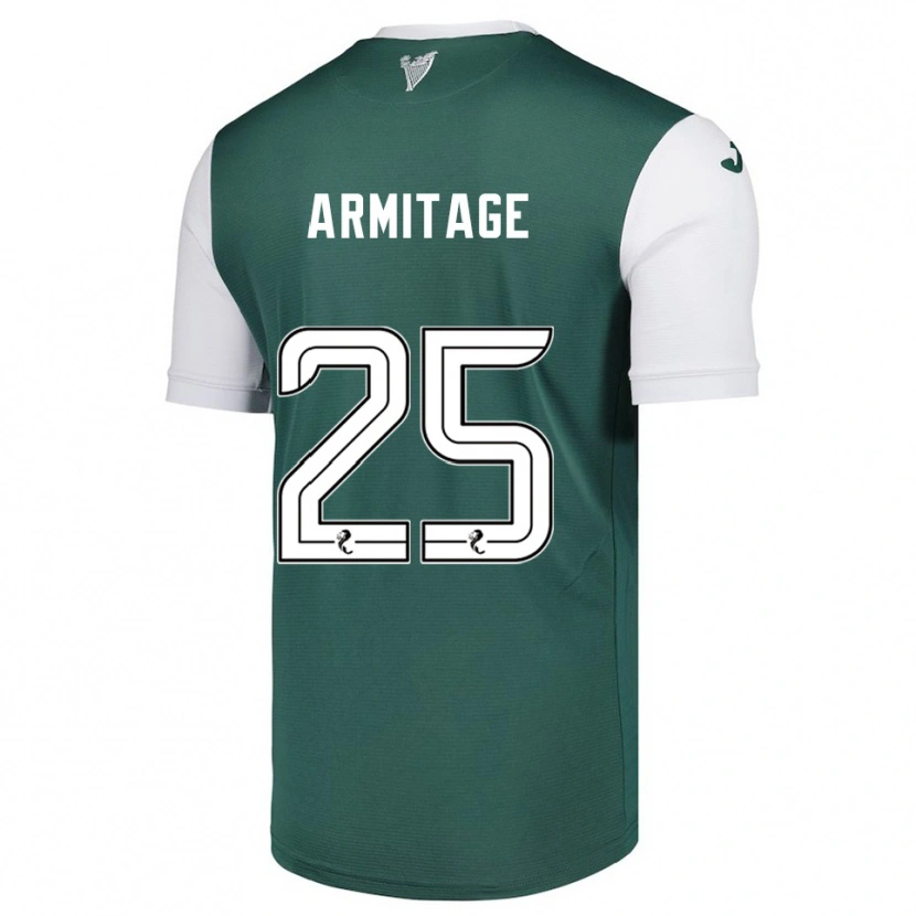 Danxen Niño Camiseta Rowena Armitage #25 Verde Blanco 1ª Equipación 2025/26 La Camisa México