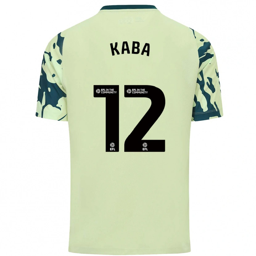 Danxen Niño Camiseta Sekou Kaba #12 Verde Oscuro 2ª Equipación 2025/26 La Camisa México