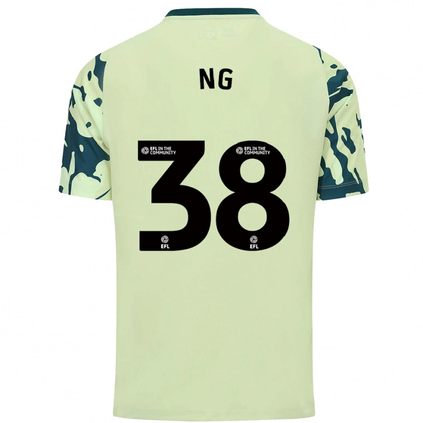 Danxen Niño Camiseta Perry Ng #38 Verde Oscuro 2ª Equipación 2025/26 La Camisa México