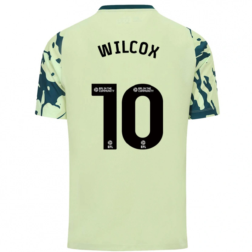 Danxen Niño Camiseta Danielle Wilcox #10 Verde Oscuro 2ª Equipación 2025/26 La Camisa México