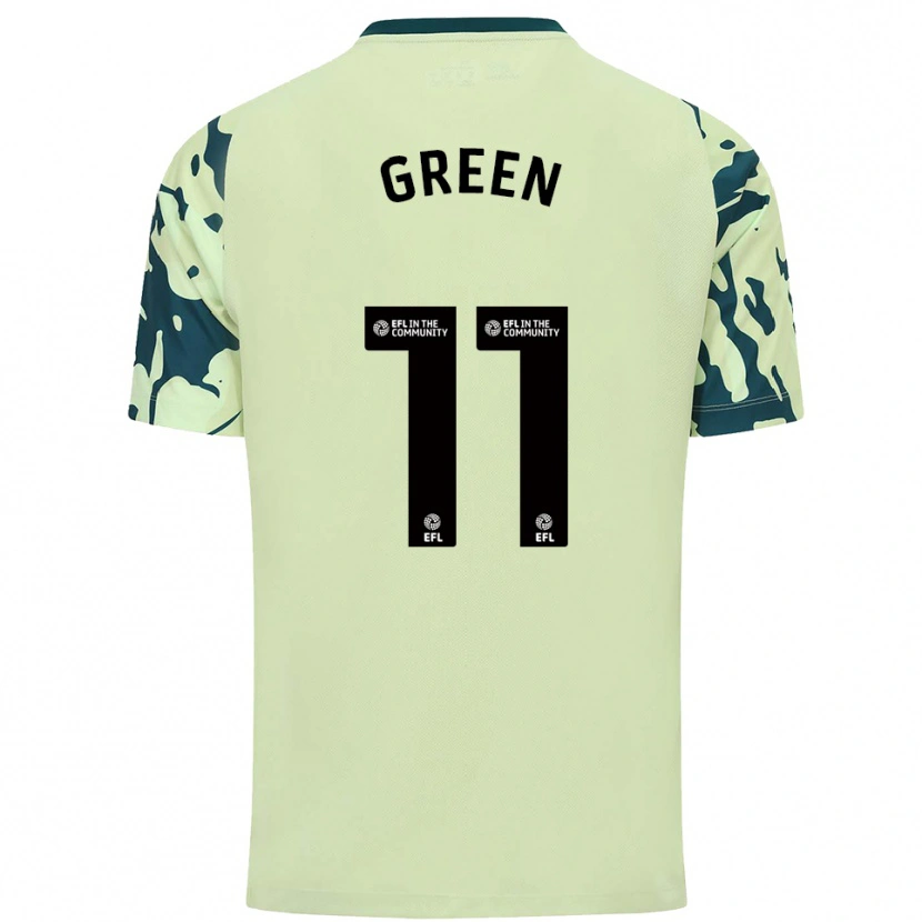 Danxen Niño Camiseta Danielle Green #11 Verde Oscuro 2ª Equipación 2025/26 La Camisa México