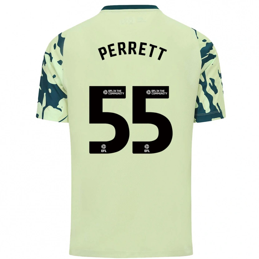 Danxen Niño Camiseta Troy Perrett #55 Verde Oscuro 2ª Equipación 2025/26 La Camisa México