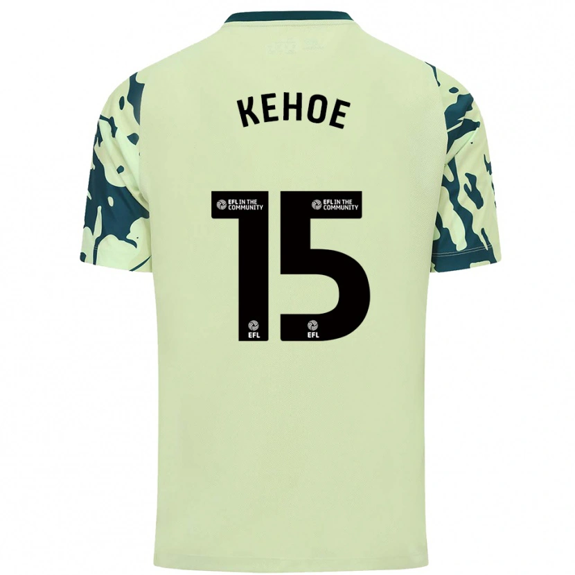 Danxen Niño Camiseta Molly Kehoe #15 Verde Oscuro 2ª Equipación 2025/26 La Camisa México