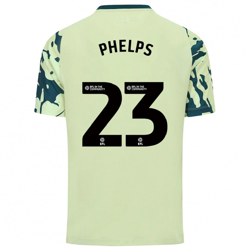 Danxen Niño Camiseta Anna Phelps #23 Verde Oscuro 2ª Equipación 2025/26 La Camisa México