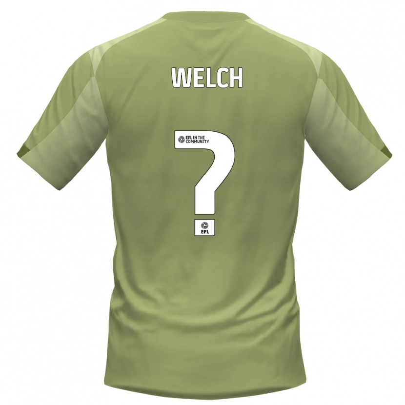 Danxen Niño Camiseta Shelbie Welch #0 Salvia Champán 2ª Equipación 2025/26 La Camisa México