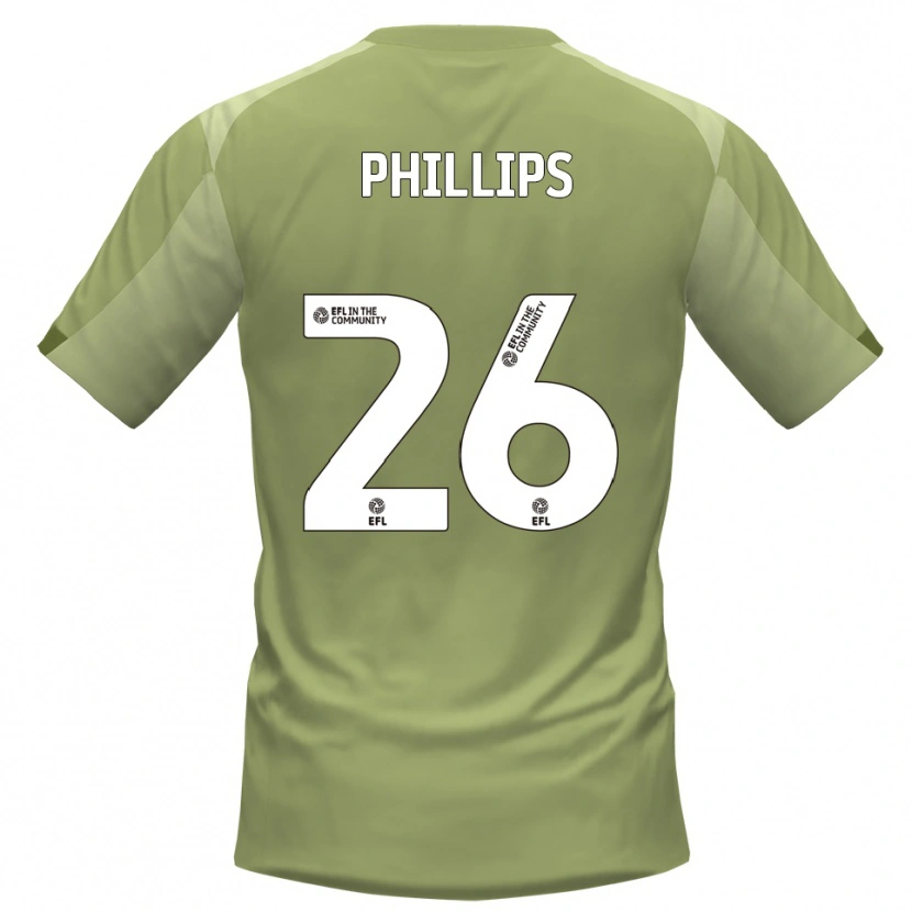 Danxen Niño Camiseta Noah Phillips #26 Salvia Champán 2ª Equipación 2025/26 La Camisa México