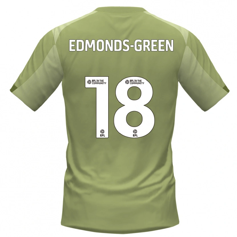 Danxen Niño Camiseta Rarmani Edmonds-Green #18 Salvia Champán 2ª Equipación 2025/26 La Camisa México