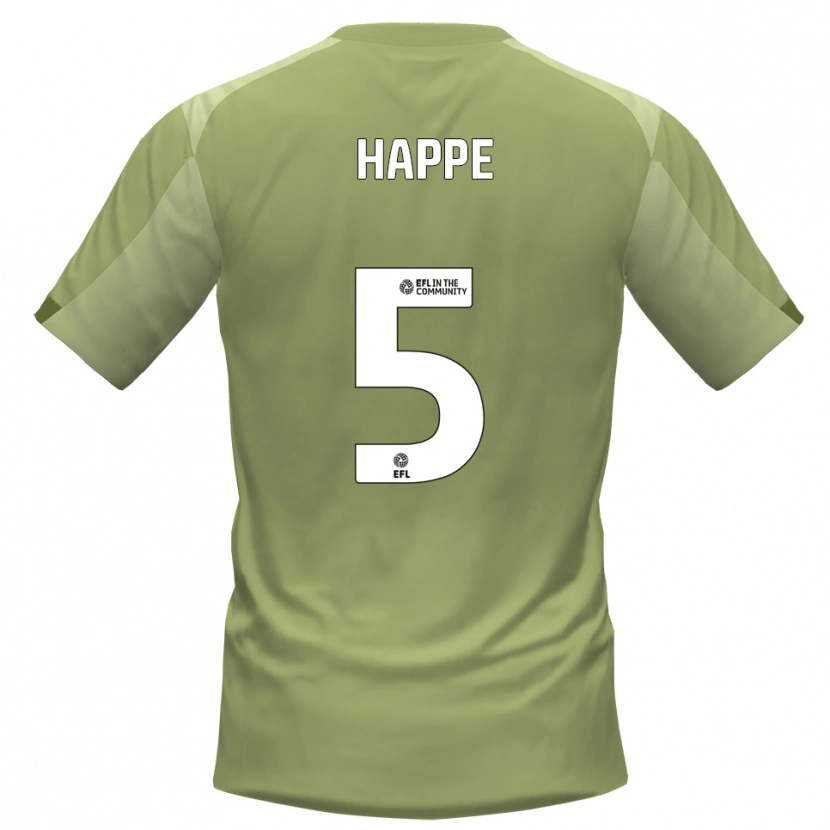 Danxen Niño Camiseta Dan Happe #5 Salvia Champán 2ª Equipación 2025/26 La Camisa México