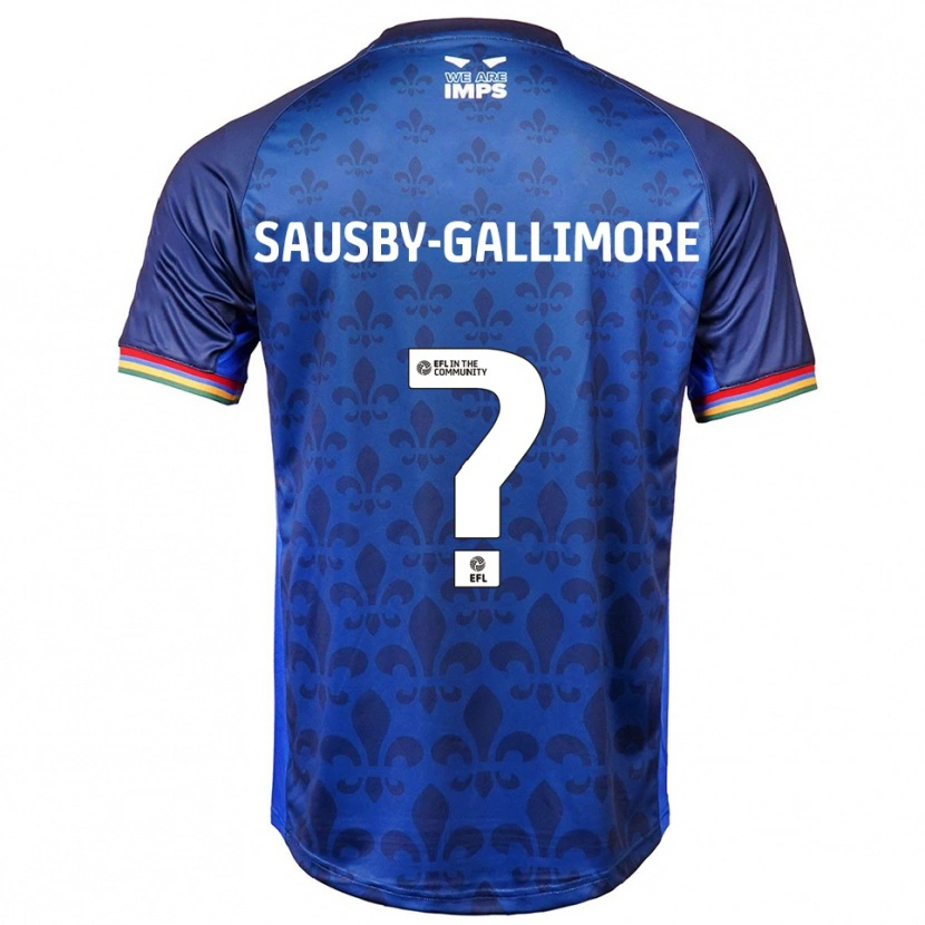 Danxen Niño Camiseta Olivia Sausby-Gallimore #0 Azul Azul Marino 2ª Equipación 2025/26 La Camisa México