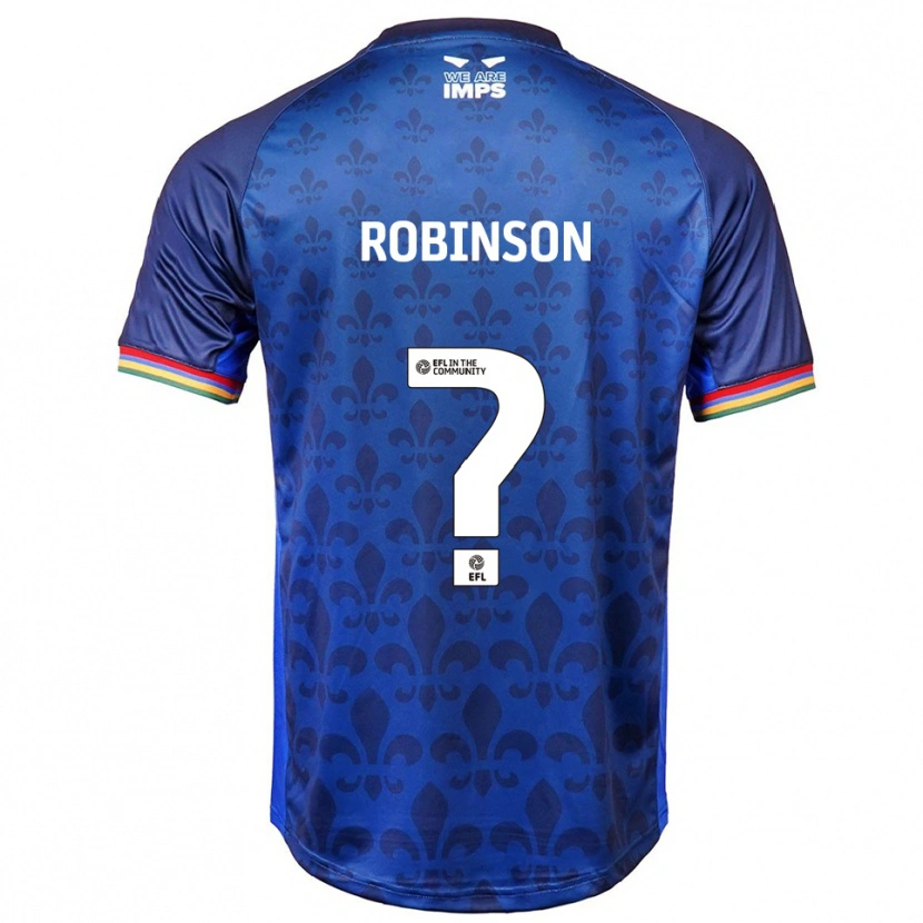 Danxen Niño Camiseta Chantelle Robinson #0 Azul Azul Marino 2ª Equipación 2025/26 La Camisa México