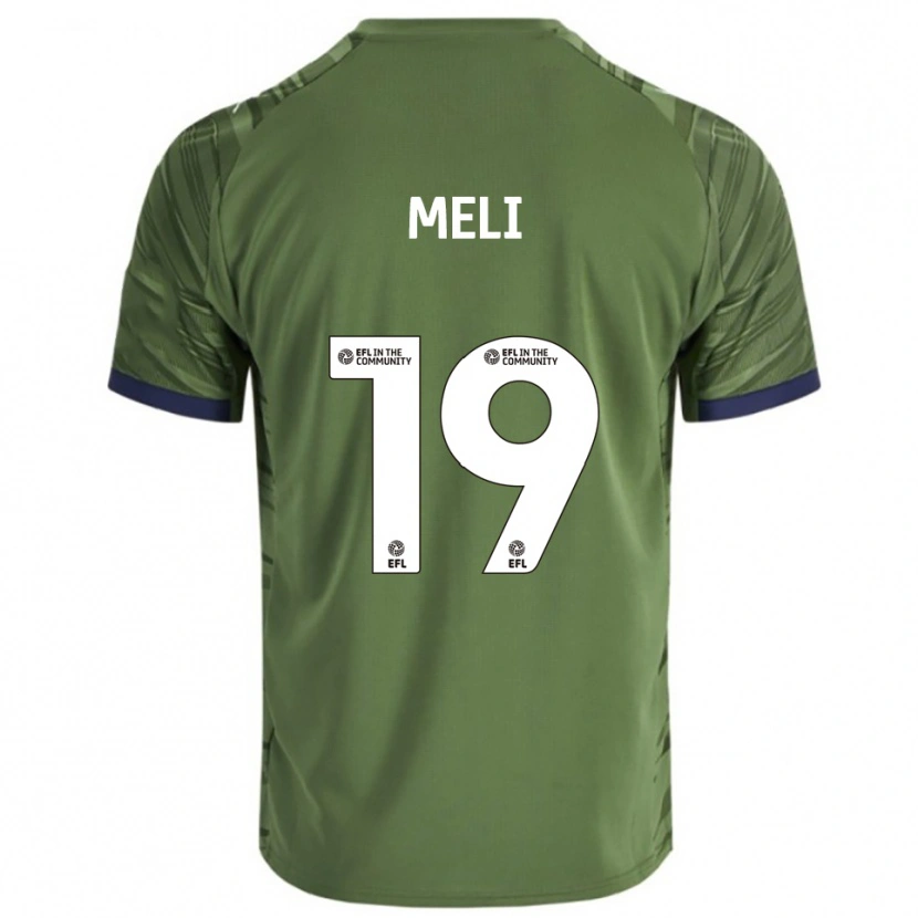 Danxen Niño Camiseta Emily Meli #19 Verde Blanco 2ª Equipación 2025/26 La Camisa México