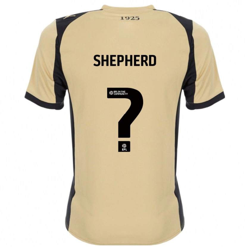 Danxen Niño Camiseta Tom Shepherd #0 Dorado Negro 2ª Equipación 2025/26 La Camisa México